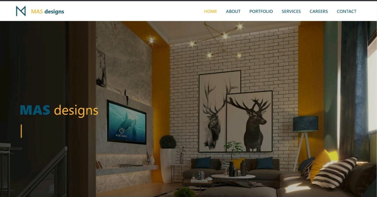 Mas Designs Co. Web Project