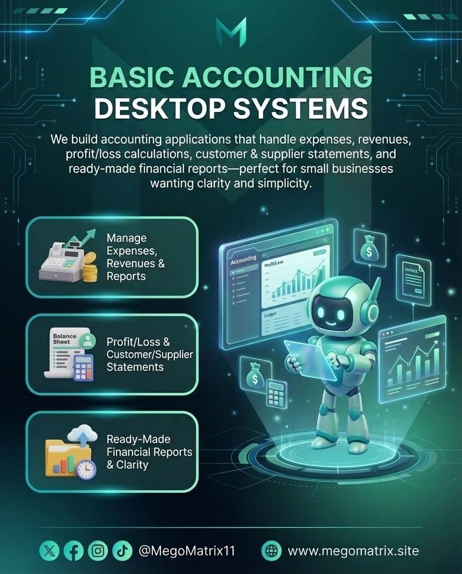 Basic Accounting Desktop Systems