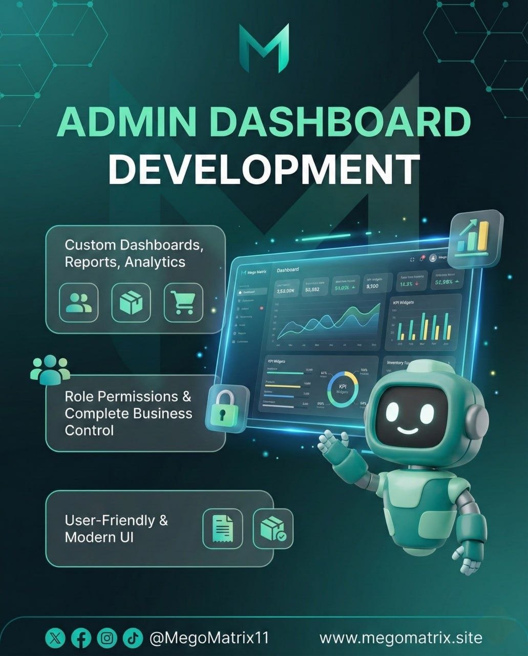 Admin Dashboard Development