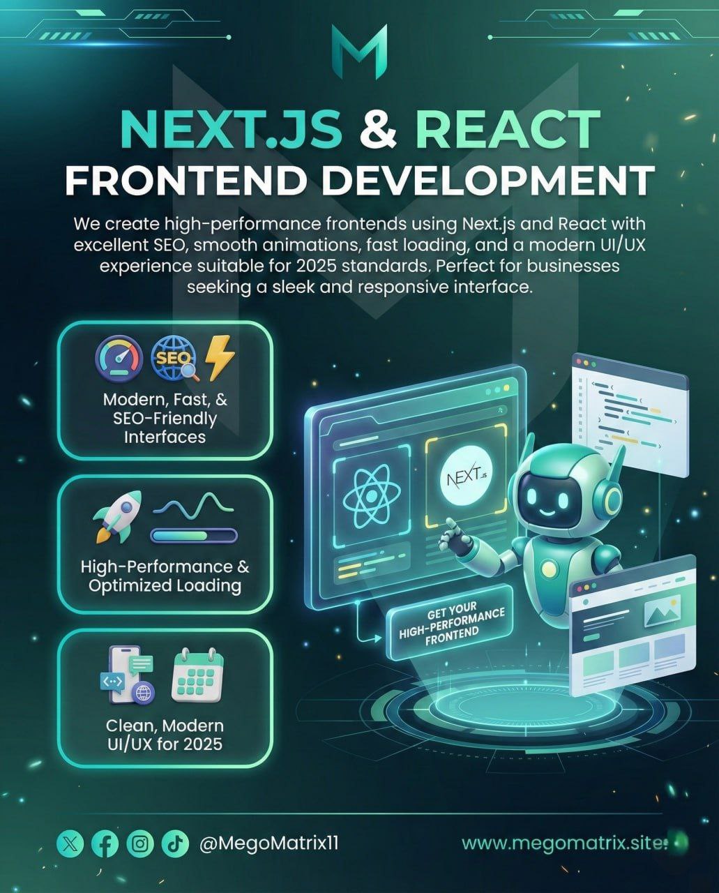 Next.js & React Frontend Development
